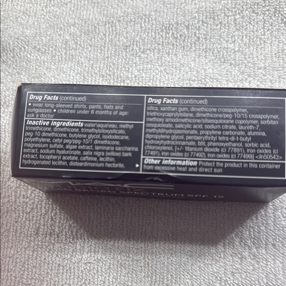 New in Box MAC Studio Fix Fluid Foundation SPF 15 NW33 - Picture 4 of 6